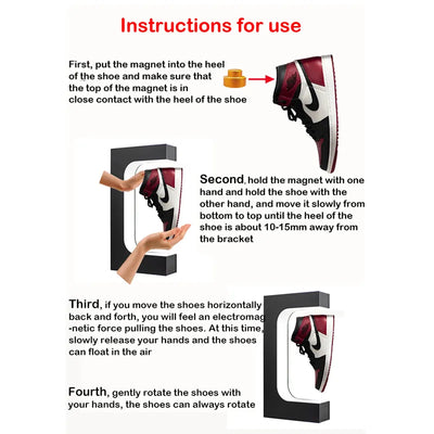 Magnetic Levitation Floating Shoe Display Stand