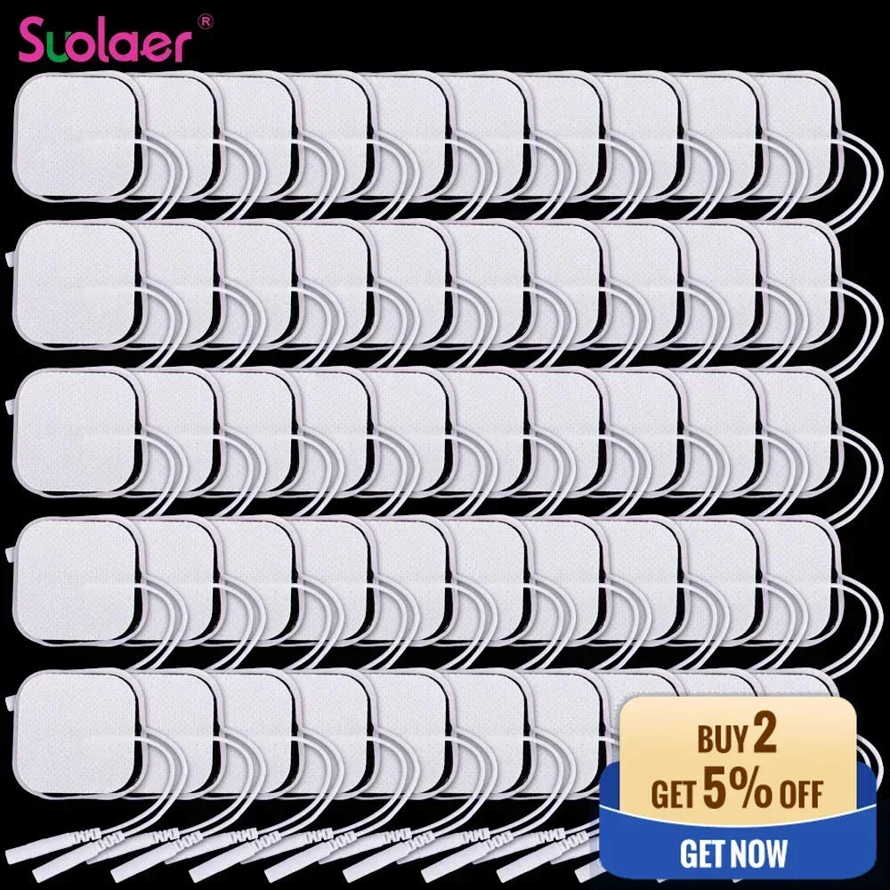 TENS Electrode Pads – Self-Adhesive Replacement for Electric Massager