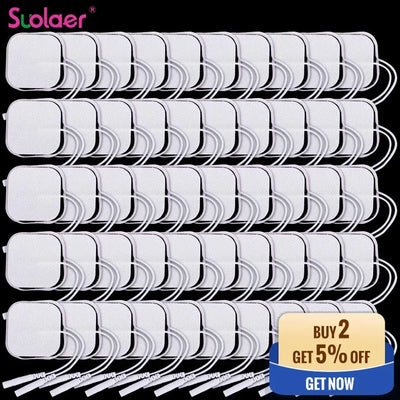 TENS Electrode Pads – Self-Adhesive Replacement for Electric Massager