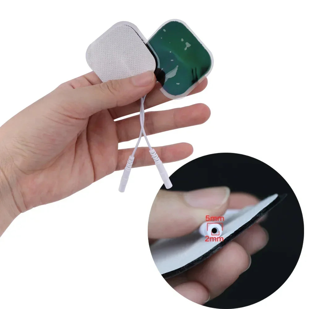 TENS Electrode Pads – Self-Adhesive Replacement for Electric Massager